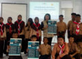 KKN-PPM UGM Cegah Pernikahan Dini Melalui Penyuluhan Hukum dan Kesehatan Reproduksi di SMPN 5 Satu Atap Batudaa Pantai