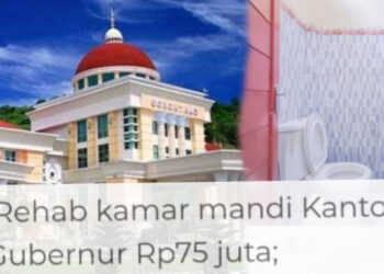 Uang Rakyat untuk Toilet Gubernur Gorontalo, Umar Karim Benar, APBD Layak Ditolak!