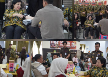 Kejaksaan Negeri Kabupaten Gorontalo Gelar Donor Darah Sambut HUT Kejaksaan ke-80