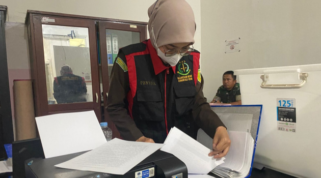 Dalami Dugaan Kasus Korupsi Masjid Jabal Iqro, Kejari Gorut Geledah Kantor UKPBJ