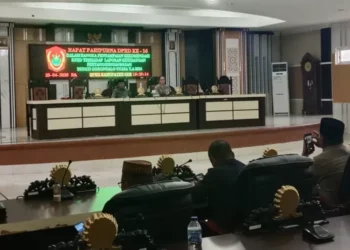 Pansus DPRD Gorut Sampaikan Rekomendasi LKPJ Bupati Tahun 2024.