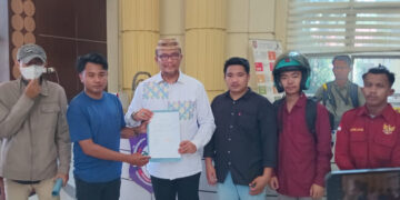 Tuntut Penangkapan Marten Basaur, Massa Sindir Polda Gorontalo Tak Berdaya