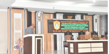 Pendapatan Daerah Turun Rp87,6 Miliar, Fraksi Hanura-PKS Minta Penjelasan Rinci.