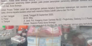 Diduga Ada Masalah Sejak Penunjukan Pemenang Proyek, Oknum Pejabat Bone Bolango Dipanggil Polisi Terkait Proyek Lapkesda