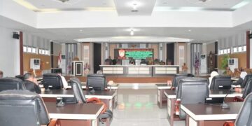 Rapat Paripurna DPRD Gorontalo utara.