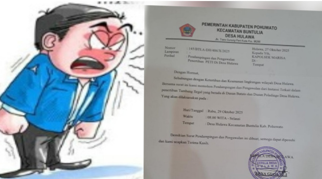 Arogansi Kades Hulawa, Diduga Bawa Nama TNI-Polri Akan Tertibkan Tambang Rakyat