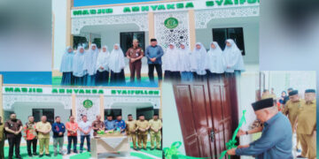 Kejari Kabgor Miliki Masjid Megah, Wabup Tonny : Ini Langkah Positif dan Patut Diteladani