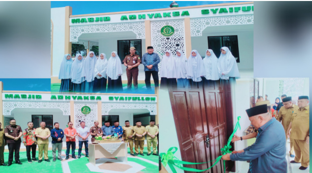Kejari Kabgor Miliki Masjid Megah, Wabup Tonny : Ini Langkah Positif dan Patut Diteladani