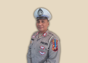 Humanis dan Edukatif: Bripka Windo Pimpin “Polantas Menyapa” di Sat Lantas Polres Gorontalo Utara