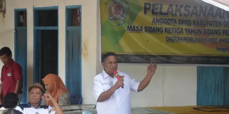 Lukum Diko Serap Aspirasi Warga di Pedalaman Desa Helumo Dusun Baina Ale