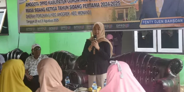 Reses DPRD Gorontalo Utara: Fenty Djen Bahsoan Serap Aspirasi Warga Tolongio