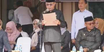 Ketua DPRD Gorontalo Utara, Dedi Dunggio, Hadiri Upacara Hari Kesaktian Pancasila