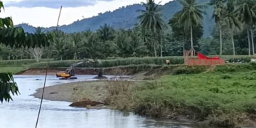 Warga Tolinggula Ulu Keluhkan Galian C, Pelaku Janji Lakukan Normalisasi Sungai