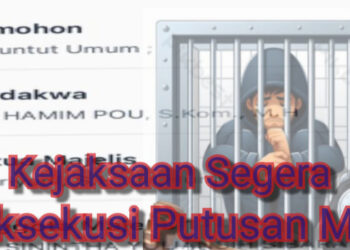 MA Vonis Mantan Bupati Hamim Pou, Publik Menanti Eksekusi Tanpa Drama