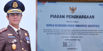 Program “Jago Abangku” Cetak Rekor di Indonesia Timur, Gubernur Gorontalo Beri Penghargaan kepada Kejari Kabgor