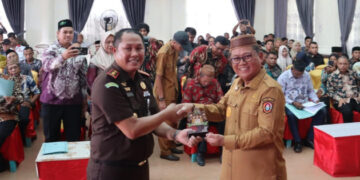 Momentum Hakordia 2025, Kejari Gorut dan BPD Jalin Kerjasama Jaga Desa