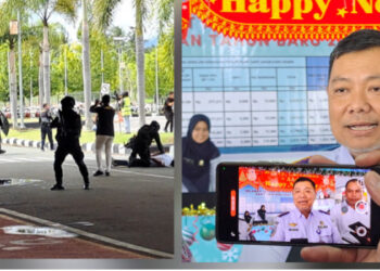 Jelang Nataru, Bandara Djalaluddin Gorontalo Perlihatkan Kesiapan Pengamanan