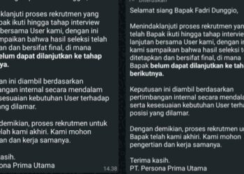 Diduga Dinilai “Berattitude Buruk”, Fadri Dunggio Pertanyakan Integritas Rekrutmen PT Gorontalo Mineral