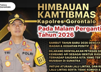 Polres Gorontalo Keluarkan Imbauan Kamtibmas Jelang Malam Pergantian Tahun 2026