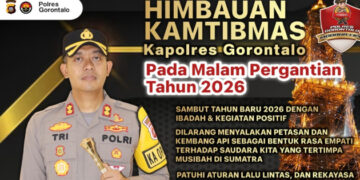 Polres Gorontalo Keluarkan Imbauan Kamtibmas Jelang Malam Pergantian Tahun 2026