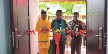 Kepala Kejati Gorontalo Riyono Resmikan Rumah Dinas Pejabat Kejari Gorontalo Utara