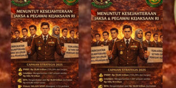 Pamflet Kesejahteraan Jaksa, Catatan Sunyi di Balik Triliunan yang Diselamatkan Negara