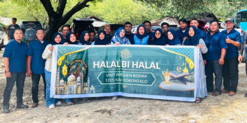 Halal Bi Halal di Pantai Kurunai, Lettu Inf Liwang Tegaskan Soliditas Prajurit Sambut Ramadan 1447 H