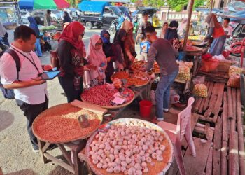 Polres Gorontalo Utara Pantau Harga Pangan, Sejumlah Komoditas Masih Melampaui HAP.