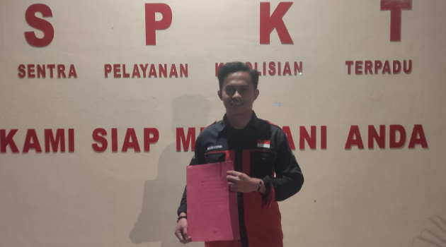 Ketua BEM Hukum UG Laporkan Oknum Anggota DPRD Bone Bolango ke Polda Gorontalo