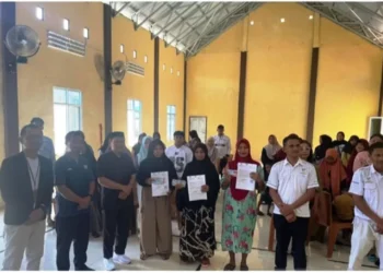 Anggota DPRD Gorontalo Utara Pastikan Penyaluran BPNT Tepat Sasaran di Tomilito