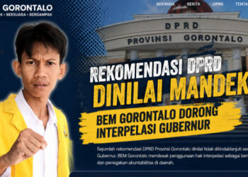 Rekomendasi DPRD Dinilai Mandek, BEM Gorontalo Dorong Interpelasi Gubernur