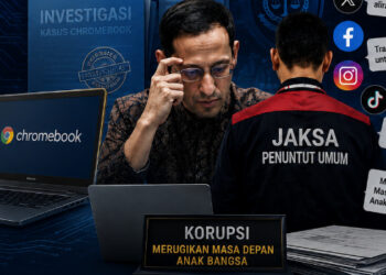 “Kasus Chromebook” Saat Kejaksaan Bergerak, Koruptor Mulai Gelisah dan Media Sosial Berisik