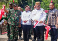 Pangdam XIII/Merdeka Resmikan Jembatan Garuda di Ulapato B, Wujud Kepedulian TNI dan Presiden untuk Daerah Terisolir