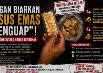 Jangan Biarkan Kasus Emas “Menguap”, Polres Gorontalo Harus Terbuka
