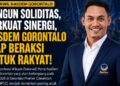 Rakorwil NasDem Gorontalo, Gustriman Aliwu : Dari Konsolidasi Menuju Aksi Nyata untuk Rakyat