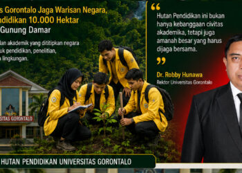 Permata Hijau Kampus Perjuangan, Dr. Robby Hunawa : Warisan 10.000 Hektar yang Menjadi Kebanggaan Universitas Gorontalo