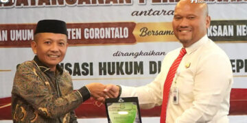 KPU Kabgor dan Kejari Perkuat Benteng Demokrasi, Teken Kerja Sama Strategis Menuju Pemilu 2029