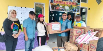 DPRD Gorontalo Utara dan Sekretariat Dewan Salurkan Bantuan untuk Korban Banjir di Biau