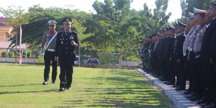 Puncak Hari Bhayangkara ke-80, Polres Gorontalo Utara Teguhkan Komitmen Mengabdi untuk Masyarakat