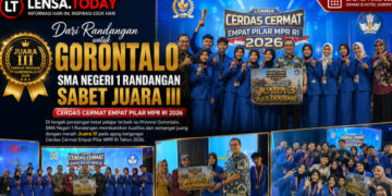 Dari Randangan untuk Gorontalo : SMA Negeri 1 Randangan Sabet Juara III Cerdas Cermat Empat Pilar MPR RI 2026