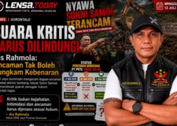 Suara Kritis Harus Dilindungi, Ais Rahmola : Ancaman Tak Boleh Bungkam Kebenaran