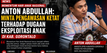 Momentum Hari Anak Nasional, Anton Abdullah Minta Pengawasan Ketat terhadap Dugaan Eksploitasi Anak di Kabgor