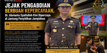 Jejak Pengabdian Berbuah Kepercayaan, Dr. Abvianto Syaifulloh Kini Dipercaya di Jantung Penyidikan Jampidsus
