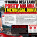 11 Warga Desa Lamu Positif Malaria, 1 Meninggal Dunia