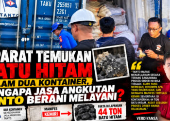 Batu Hitam 44 Ton, Aktivis Soroti Jasa Kontainer Tanto dan Tuntut Audit Proses Order