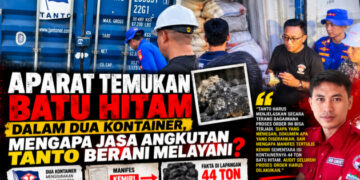 Batu Hitam 44 Ton, Aktivis Soroti Jasa Kontainer Tanto dan Tuntut Audit Proses Order