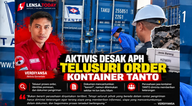 Aktivis Desak APH Panggil Pemilik Perusahaan Kontainer TANTO