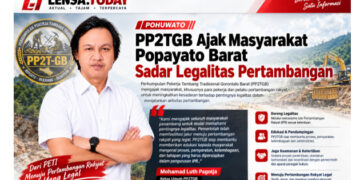 PP2TGB Ajak Masyarakat Popayato Barat Sadar Legalitas Pertambangan