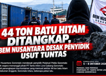 44 Ton BH Ditangkap, BEM Nusantara Desak Penyidik Polairud Panggil PT Tanto Intim Line Cabang Gorontalo