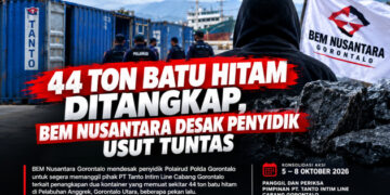 44 Ton BH Ditangkap, BEM Nusantara Desak Penyidik Polairud Panggil PT Tanto Intim Line Cabang Gorontalo